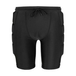 Spodenki kompresyjne Reusch Soft Padded. Czarne szorty damskie REUSCH, bez wzorów, z materiału, klasyczne, z standardowym stanem. Za 269.99 zł.