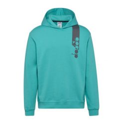 Bluza męska DIADORA HOODIE ICON. Czarne bluzy bez kaptura męskie Diadora, m. Za 119.99 zł.