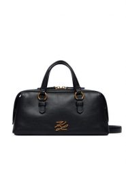 KARL LAGERFELD Torebka B4W30206 Czarny. Czarne torebki klasyczne damskie Karl Lagerfeld, bez wzorów, ze skóry, bez dodatków. Za 1,299.00 zł.