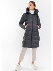 Northwood Płaszcz zimowy "Noemi" w kolorze antracytowym rozmiar: S. Czarne płaszcze damskie Northwood, na zimę, s, bez wzorów, z puchu. Za 235.50 zł.