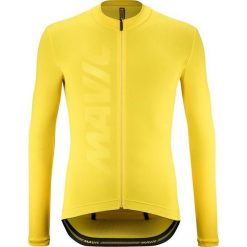 Koszulka termiczna Mavic Aksium. Żółte bielizna termoaktywna męska MAVIC, s, bez wzorów, z jersey. Za 465.70 zł.