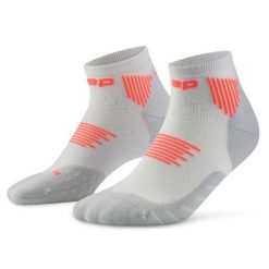 Męskie skarpety kompresyjne do biegania sportowe za kostkę Core Run CEP. Szare skarpetki męskie CEP, bez wzorów, z elastanu. Za 74.00 zł.