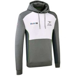 Bluza z kapturem Bentley Motorsport Team Hoodie, Mężczyźni. Szare bluzy z kapturem męskie Bentley, l, z wiskozy. Za 490.00 zł.