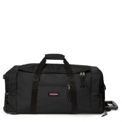 Torba podróżna Eastpak Leatherface L Plus. Czarne torebki klasyczne damskie Eastpak, bez wzorów, z materiału, duże, bez dodatków. Za 682.85 zł.