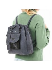 Rieker Plecak w kolorze szarym - 31 x 32 x 12 cm rozmiar: S. Szare plecaki damskie Rieker, bez wzorów, z materiału. Za 134.95 zł.