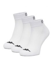 Kappa Skarpety długie CEO_KR_GOAL_SS26 (3-PACK) Biały. Białe skarpetki damskie Kappa, bez wzorów, z bawełny. Za 34.99 zł.