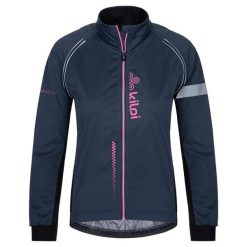 Damska kurtka softshell Kilpi ZAIN-W. Niebieskie kurtki damskie Kilpi, s, bez wzorów, z softshellu, bez kaptura. Za 256.81 zł.