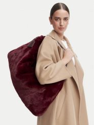 Liu Jo Torebka AF6194 E1178 Bordowy. Czerwone torebki klasyczne damskie Liu Jo, bez wzorów, z materiału, bez dodatków. Za 499.99 zł.