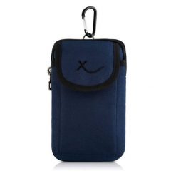 Saszetka sportowa granatowa SP-03-DB. Niebieskie saszetki męskie z materiału. Za 39.99 zł.