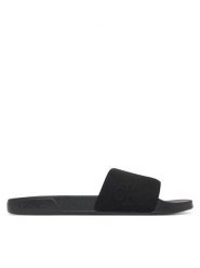 Calvin Klein Klapki Ess Slide Hf Side Logo Cv HM0HM02227 Czarny. Czarne klapki i japonki męskie CALVIN KLEIN, z materiału. Za 169.99 zł.
