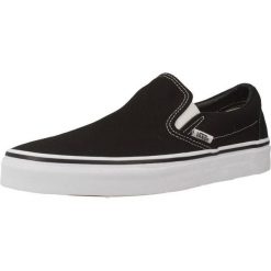 Buty VANS CLASSIC SLIP-ON Czarny. Białe trampki i tenisówki damskie Vans, bez wzorów, z tkaniny. Za 343.99 zł.