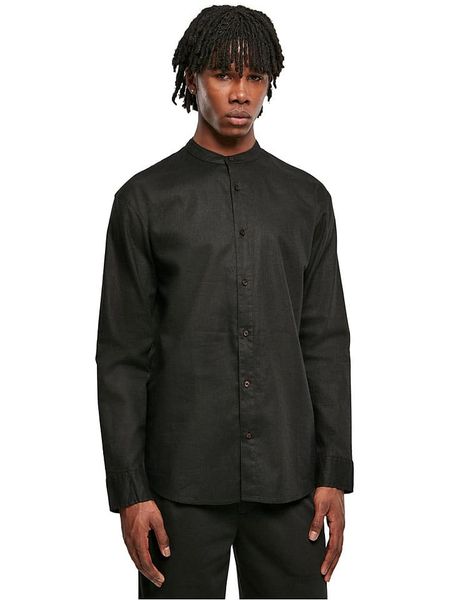 Urban Classics Koszula w kolorze czarnym rozmiar: M. Czarne koszule męskie Urban Classics, m, bez wzorów, bez kołnierzyka, bez ramiączek. Za 69.58 zł.