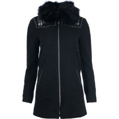 Desigual płaszcz damski Collin 40 czarny. Czarne płaszcze damskie Desigual, bez wzorów. W wyprzedaży za 645.00 zł.