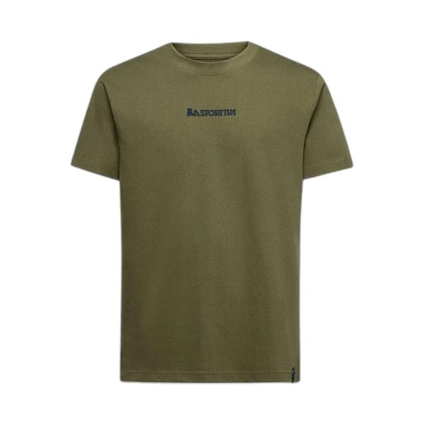 T-shirt La Sportiva Eighties Logo. Zielone t-shirty męskie La Sportiva, m, bez wzorów, z bawełny, bez kołnierzyka. Za 174.45 zł.