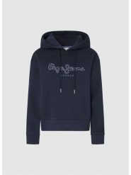 Pepe Jeans Bluza w kolorze granatowym rozmiar: M. Niebieskie bluzy z kapturem damskie Pepe Jeans, m, z bawełny. Za 188.85 zł.