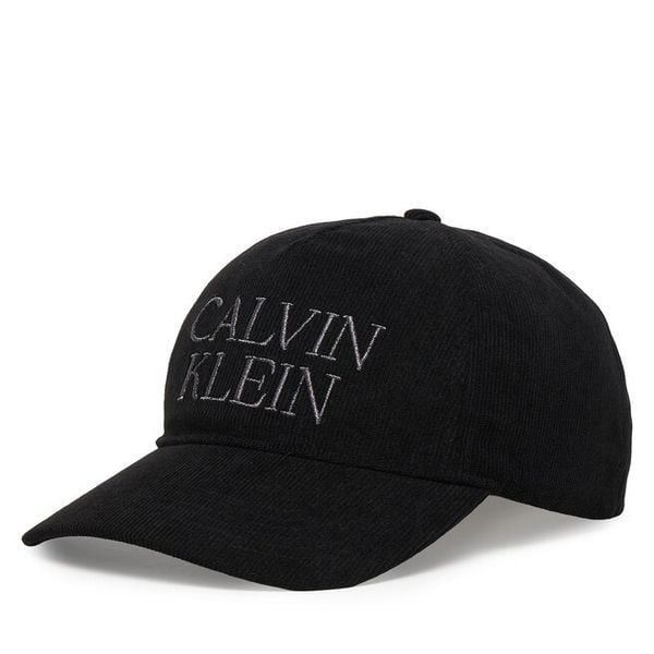 Czapka z daszkiem Calvin Klein. Czarne czapki męskie CALVIN KLEIN, bez wzorów. Za 189.99 zł.