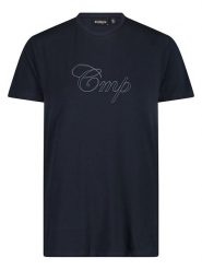 Cmp Koszulka funkcyjna w kolorze granatowym rozmiar: 38. Niebieskie bluzki sportowe damskie CMP, z bawełny, bez kołnierzyka, bez ramiączek. Za 56.93 zł.