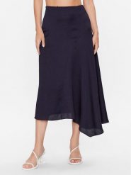 Ted Baker Spódnica midi Francic 272243 Granatowy Regular Fit. Niebieskie spódniczki damskie Ted Baker, bez wzorów, z syntetyku, midi. Za 379.99 zł.