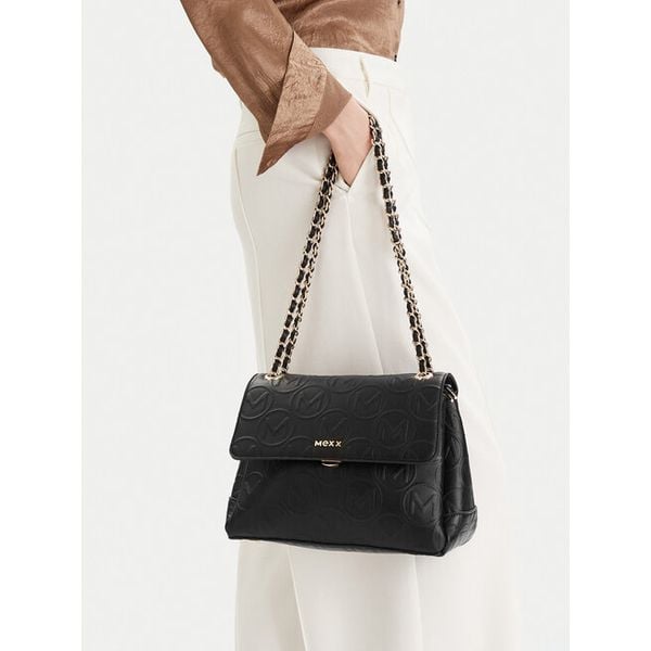 Torebka MEXX. Czarne torebki klasyczne damskie Mexx, bez wzorów, bez dodatków. Za 199.99 zł.