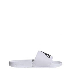 Klapki męskie basenowe Adidas ADILETTE. Białe klapki i japonki męskie Adidas, z materiału. Za 111.99 zł.