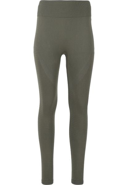 Damskie legginsy Athlecia Nagar. Brązowe legginsy damskie Endurance, l, bez wzorów, z materiału. Za 150.00 zł.