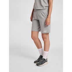 Spodenki bawełniane sportowe damskie Hummel Go Cotton Bermuda Shorts Woman. Czarne spodenki sportowe damskie HUMMEL, xs, z bawełny, do piłki ręcznej. Za 118.00 zł.