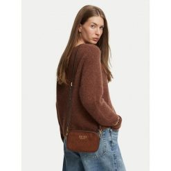 Torebka Liu Jo. Brązowe listonoszki damskie Liu Jo, bez wzorów, bez dodatków. Za 469.99 zł.