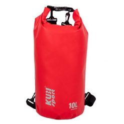 Wodoodporna torba na łódź 10 L. Czerwone torebki dziecięce KUBISPORT. Za 33.00 zł.