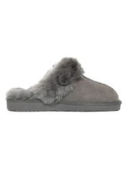 Gooce Wełniane kapcie "Wispper" w kolorze szarym rozmiar: 38. Szare kapcie damskie Gooce, z materiału. Za 178.37 zł.