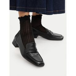 Półbuty Vagabond Shoemakers. Czarne półbuty damskie Vagabond Shoemakers, bez wzorów, bez obcasa, na obcasie. Za 343.99 zł.