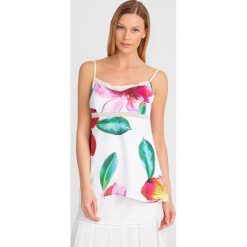 TOP Liu Jo. Białe topy damskie Liu Jo, l, z aplikacjami, z koronki, bez kołnierzyka. Za 399.00 zł.