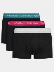 Calvin Klein Underwear Komplet 3 par bokserek 0000U2664G Czarny. Czarne bokserki męskie Calvin Klein Underwear, bez wzorów, z bawełny. Za 219.99 zł.