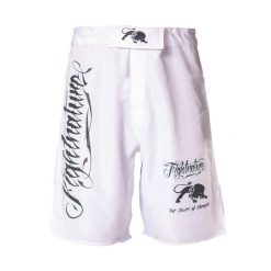 Spodenki MMA Fightnature. Białe szorty damskie FIGHTNATURE, bez wzorów, z materiału, eleganckie. Za 197.00 zł.
