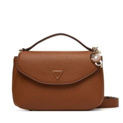 Torebka Guess. Brązowe torebki klasyczne damskie Guess, z aplikacjami, bez dodatków. Za 639.99 zł.
