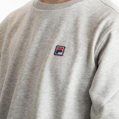 Męska bluza Fila MEN HECTOR 687457-B13. Szare bluzy bez kaptura męskie Fila, m, z bawełny. Za 89.00 zł.