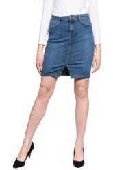 SPÓDNICA JEANSOWA LEE SKIRT USED FOAM L38GMHQD 112108185. Spódniczki damskie Lee, l, bez wzorów, z jeansu. Za 169.99 zł.