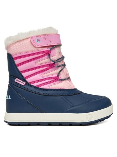 Merrell Śniegowce Snow Bank 5 MK168434 Różowy. Czerwone kozaki dziewczęce MERRELL, bez wzorów, z materiału, bez obcasa. Za 249.99 zł.