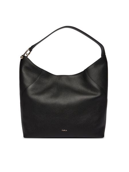 Furla Torebka Lara L WB01876 HSF000 IT O6000 Czarny. Czarne torebki klasyczne damskie Furla, bez wzorów, ze skóry, bez dodatków. Za 1,839.00 zł.