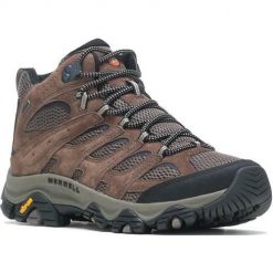 Buty trekkingowe męskie Merrell Moab 3 Mid Gore-tex. Buty trekkingowe męskie MERRELL, z gore-texu, bez zapięcia, trekkingowe, gore-tex. Za 734.00 zł.