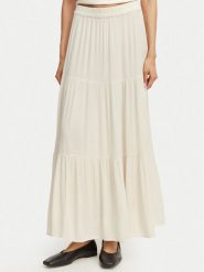 ONLY Spódnica maxi Mikka 15324808 Beżowy Regular Fit. Brązowe spódniczki damskie Only, m, bez wzorów, z wiskozy, maxi. Za 149.99 zł.