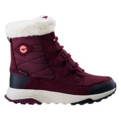 Buty zimowe damskie Hi-Tec Mestia Mid WP Wo's - ciemnoróżowe, Rozmiar buta 36. Czerwone buty sportowe na co dzień damskie Hi-tec, bez wzorów, z polaru, trekkingowe. Za 209.99 zł.