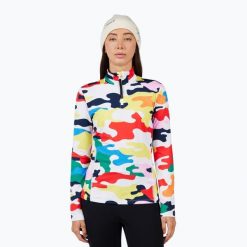 Bluza damska Rossignol JCC Booster Half Zip. Brązowe bluzy bez kaptura damskie Rossignol, na zimę, s, bez wzorów, z materiału, bez ramiączek, długie, bez kaptura. Za 739.99 zł.