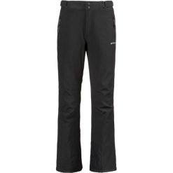 Spodnie narciarskie Portmann M Softshell W-PRO 8000. Czarne spodnie materiałowe męskie WHISTLER, bez wzorów, z softshellu, sportowe. Za 299.99 zł.