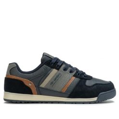 Buty męskie sneakersy sportowe Umbro. Niebieskie buty sportowe na co dzień męskie Umbro, z dresówki, bez zapięcia, trekkingowe. Za 159.00 zł.