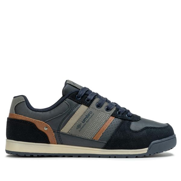 Buty męskie sneakersy sportowe Umbro. Niebieskie buty sportowe na co dzień męskie Umbro, z dresówki, bez zapięcia, trekkingowe. Za 159.00 zł.