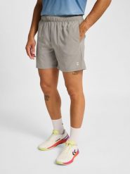 Szorty Hummel Pulse Workout. Szare szorty damskie HUMMEL, bez wzorów, z poliamidu, eleganckie. Za 164.00 zł.