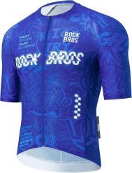Męska koszulka kolarska z kieszeniami z tyłu ROCKBROS. Fioletowe t-shirty sportowe męskie ROCKBROS, l, z elastanu, bez ramiączek, do biegania. Za 228.20 zł.