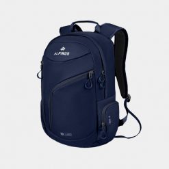 Plecak miejscki turystyczny Alpinus Lecco 15. Niebieskie plecaki damskie Alpinus, z aplikacjami, z materiału. Za 159.00 zł.