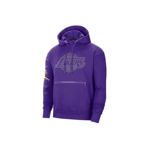 Bluza sportowa męska Nike Nba Los Angeles Lakers. Bluzy sportowe męskie Nike, bez wzorów, sportowe, bez kołnierzyka, bez ramiączek. Za 349.00 zł.