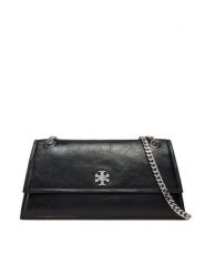 Tory Burch Torebka Kira Turnlock 167058 Czarny. Czarne torebki klasyczne damskie Tory Burch, bez wzorów, ze skóry, wizytowe, bez kołnierzyka, bez ramiączek. Za 2,689.00 zł.